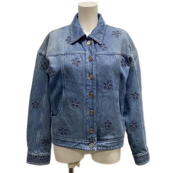 シャネル CHANEL Gジャン/デニムジャケット サイズ34 S P76751 - コットン ブルー レディース ジャケット拍卖