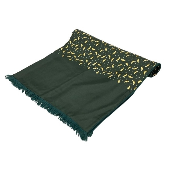 エルメス HERMES - グリーン×マルチ シルク/アンゴラ/月柄 美品 マフラー拍卖