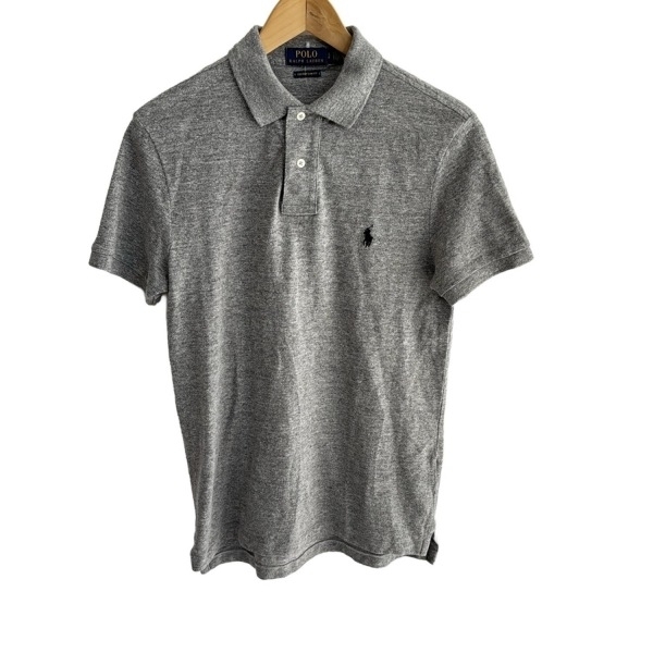 ポロラルフローレン POLObyRalphLauren 半袖ポロシャツ サイズS - グレー メンズ 美品 トップス拍卖