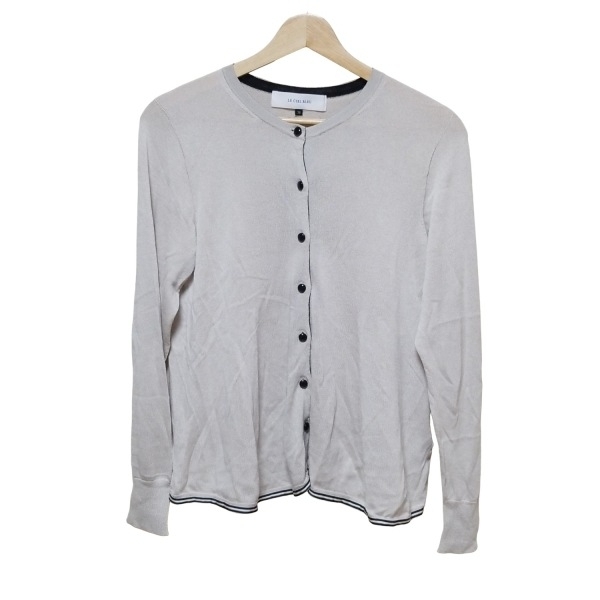 ルシェルブルー LE CIEL BLEU カーディガン サイズ38 M - ベージュ×黒×白 レディース 長袖 美品 トップス拍卖