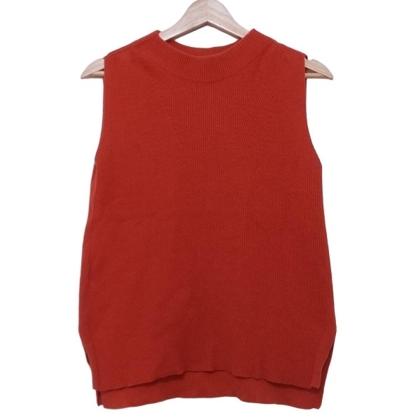 グリーンレーベルリラクシング green label relaxing ノースリーブセーター/ニット - ブラウン レディース クルーネック 美品 トップス拍卖