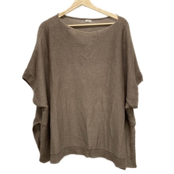 イエナ IENA 半袖セーター/ニット - ベージュ レディース 春/秋 美品 トップス拍卖