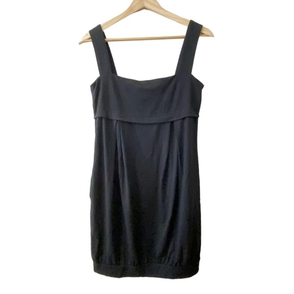 フォクシーエフガール FOXEY FguRL サイズ42 L - 黒 レディース キャミワンピ/ひざ丈 ワンピース拍卖