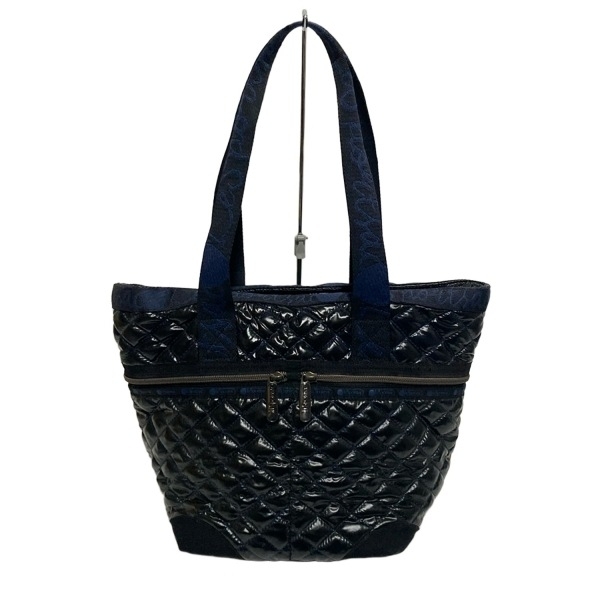 レスポートサック LESPORTSAC ショルダーバッグ - 黒×ネイビー キルティング バッグ拍卖