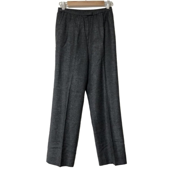 レリアン Leilian パンツ サイズ9 M - グレー×黒 レディース フルレングス 美品 ボトムス拍卖