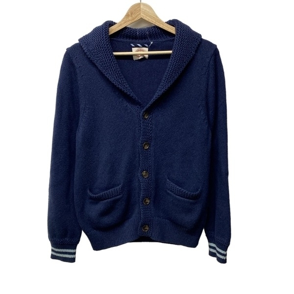 ブルックスブラザーズ BrooksBrothers ブルゾン サイズS - ネイビー メンズ 長袖/ニット/春/秋 ジャケット拍卖