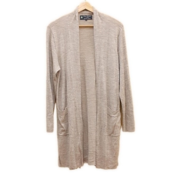 ニジュウサンク 23区 カーディガン サイズ38 M - ピンクベージュ レディース 長袖/ロング丈 美品 トップス拍卖