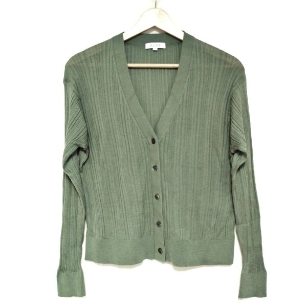 プラステ PLS+T(PLST) カーディガン サイズM - モスグリーン レディース 長袖 トップス拍卖