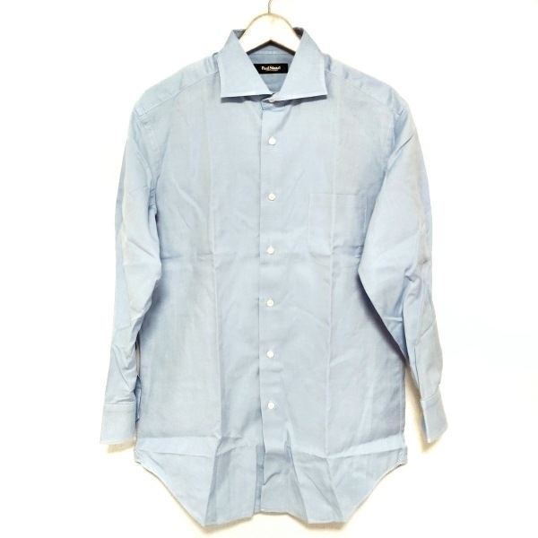 ポールスチュアート PaulStuart 長袖シャツ サイズ41-85 - ライトブルー メンズ ネーム入り トップス拍卖