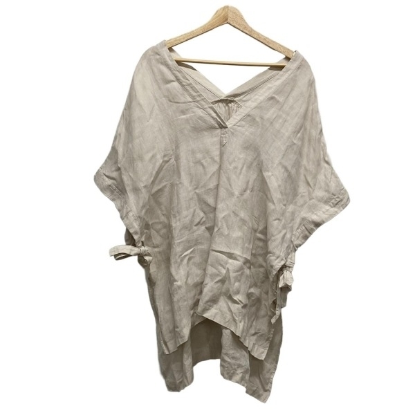 ニジュウサンク 23区 チュニック サイズ38 M - ベージュ レディース Vネック/半袖/MY STANDARD ワンピース拍卖