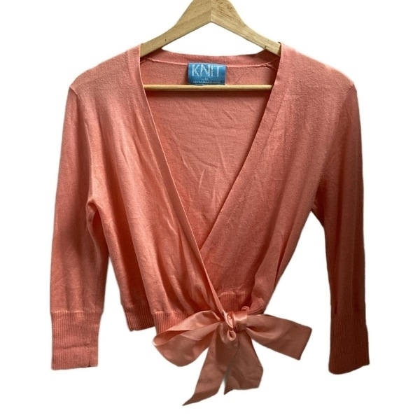 ケイタマルヤマ KEITA MARUYAMA ボレロ サイズ1 S - ピンクベージュ レディース 七分袖 トップス拍卖