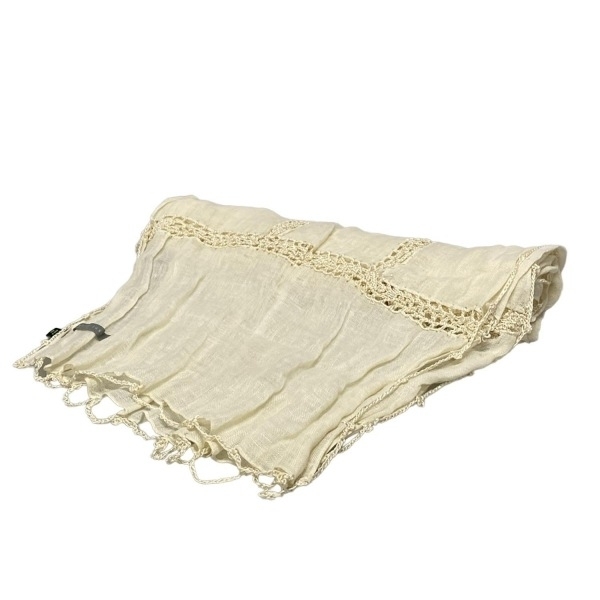 セオリーリュクス theory luxe ストール(ショール) - リネン アイボリー マフラー拍卖