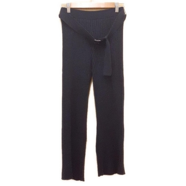 フレイアイディー FRAY I.D パンツ サイズ0 XS - ダークネイビー レディース フルレングス/ニット/ウエストゴム ボトムス拍卖