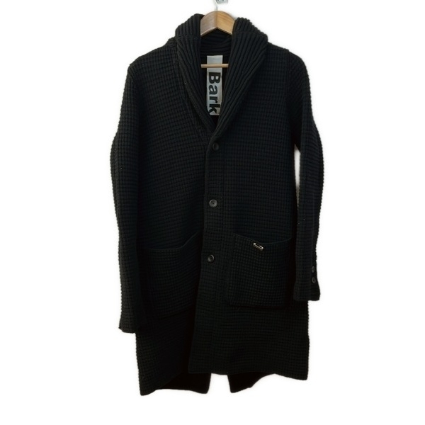 バーク Bark ブルゾン サイズS - 黒 メンズ 長袖/ニット/冬 ジャケット拍卖