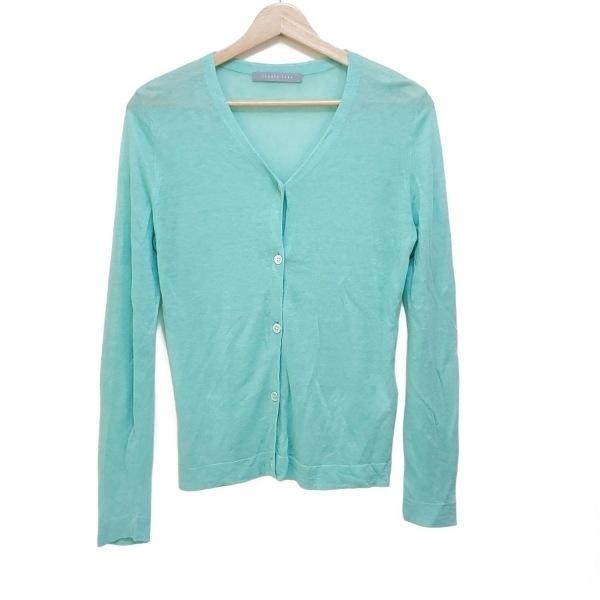 セオリーリュクス theory luxe カーディガン サイズ40 M - ライトグリーン レディース 長袖 美品 トップス拍卖