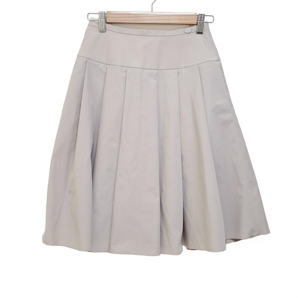 フォクシーニューヨーク FOXEY NEW YORK スカート サイズ38 M 30725 - ベージュ レディース ひざ丈 美品 ボトムス拍卖