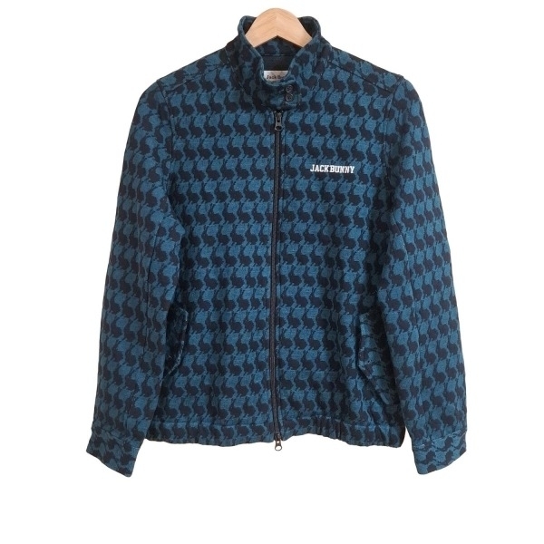 ジャックバニー JackBunny!! ブルゾン サイズ2 M - ダークグリーン×黒 レディース 長袖/春/秋 ジャケット拍卖