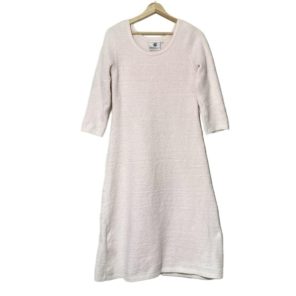 カシウエア KASHWERE サイズM - ピンク レディース 長袖/ひざ丈 ワンピース拍卖