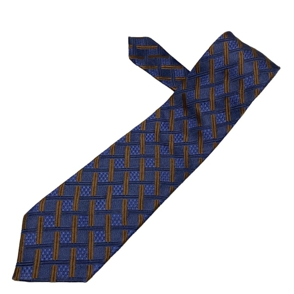 カナーリ CANALI - ネイビー×ブラウン メンズ ネクタイ拍卖