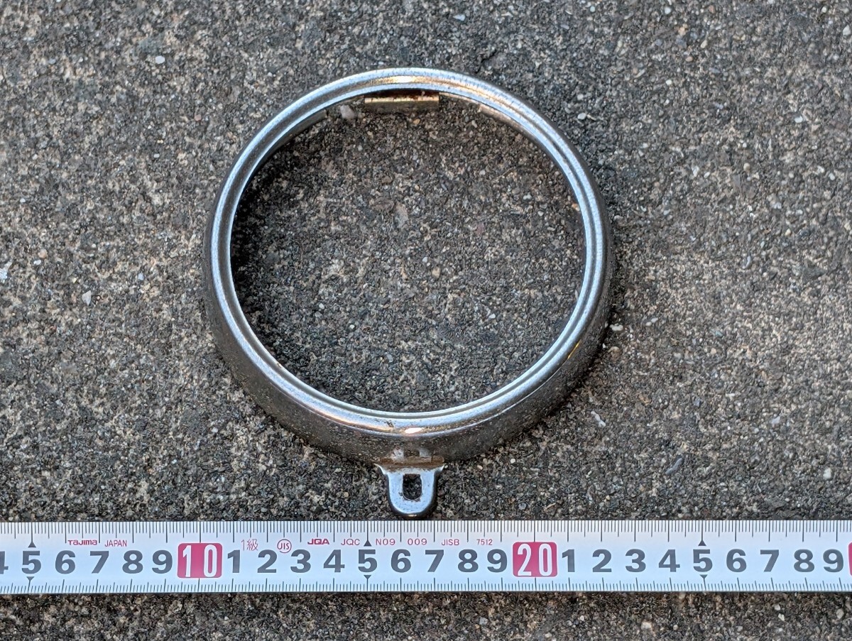 ホンダ ハンターカブ CT110用 ヘッドライトリング 中古品 ①拍卖