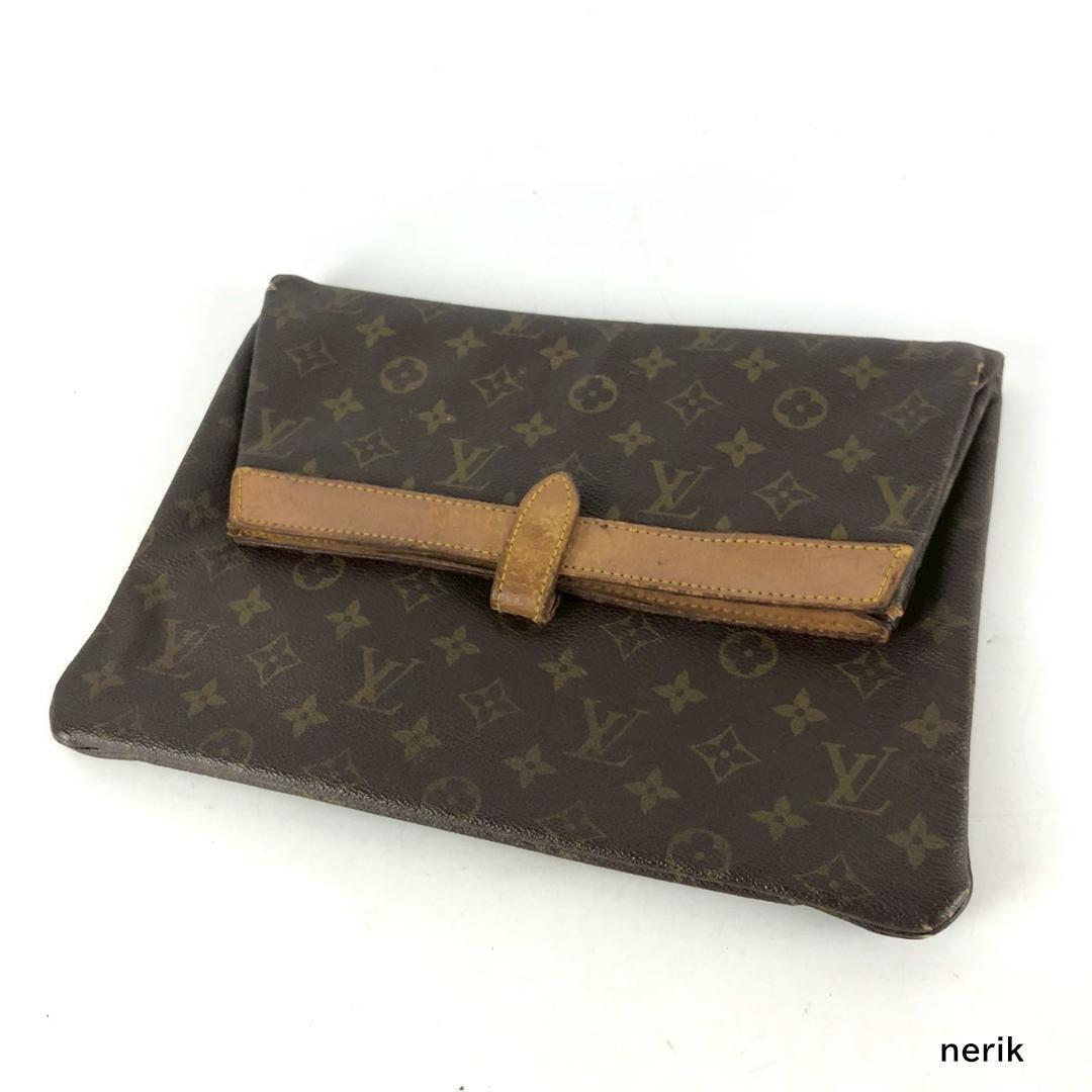 LOUIS VUITTON ルイ ヴィトン ポシェットプラン クラッチバッグ レディース ブランド セカンドバッグ 中古 送料無料!拍卖