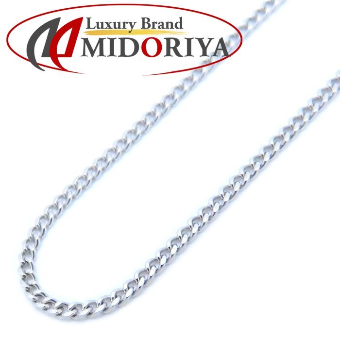 喜平ネックレス Pt850プラチナ 2面 シングル 3.9g/76204【中古】拍卖