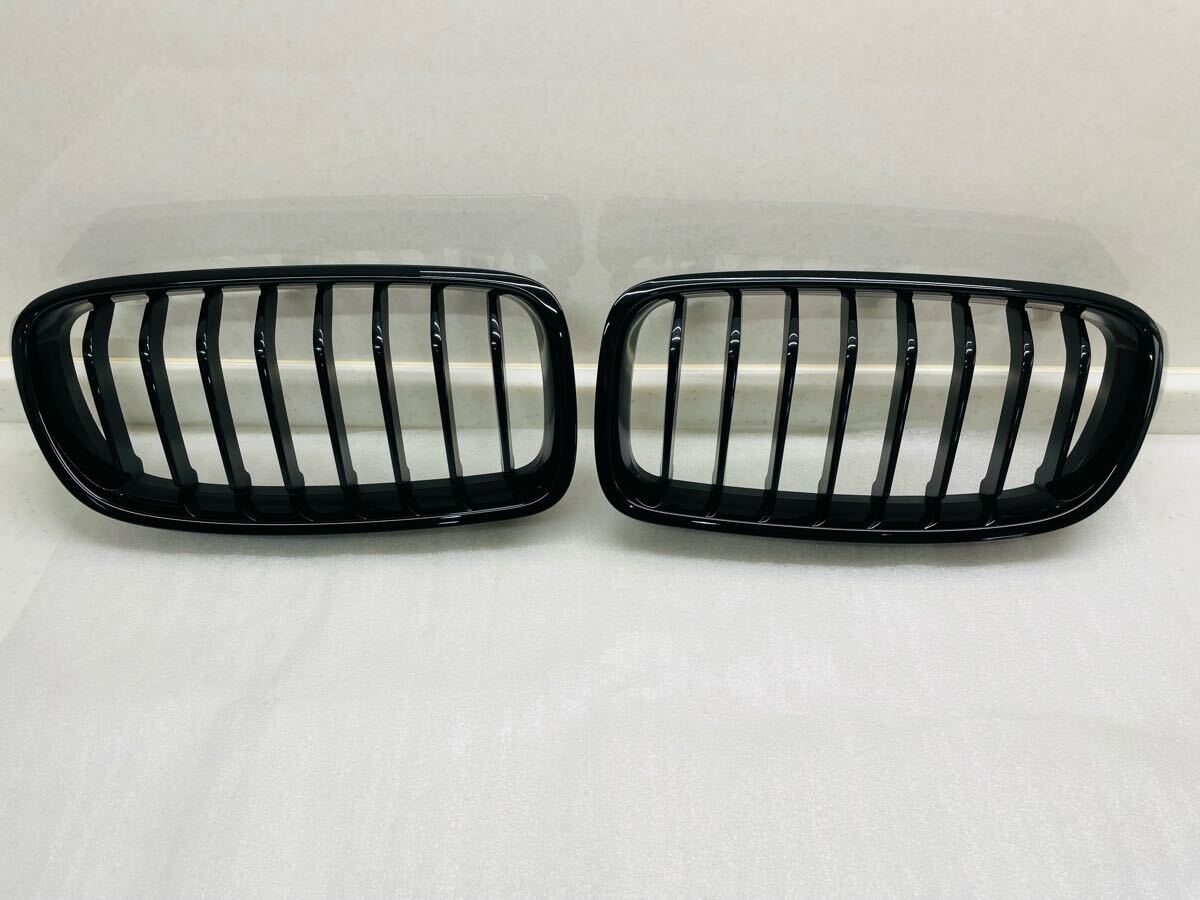 新車外し 35%OFF BMW純正 M Performance ブラックキドニーグリル F30F31 3シリーズ 前期後期共通 Mパフォーマンス エディションシャドー拍卖