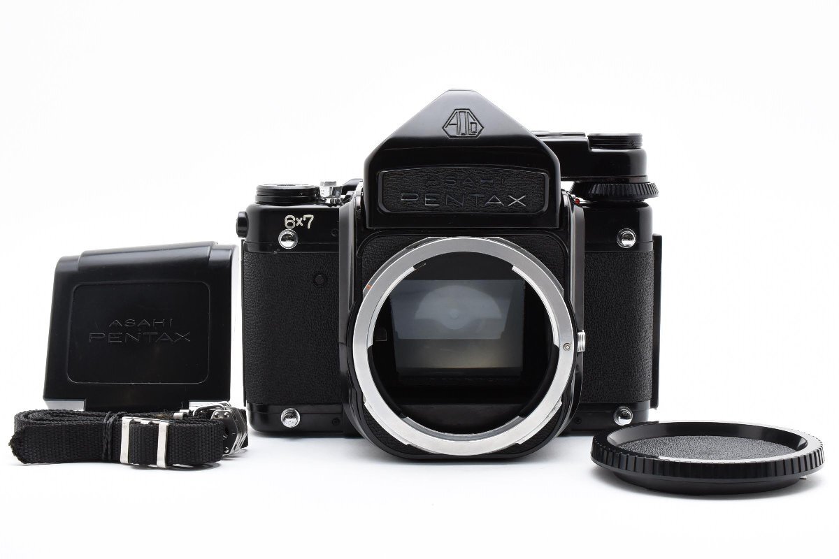 ◇◆ 極上美品 ペンタックス Pentax 6x7 67 TTL 中判 フィルムカメラ ボディ ボデー 動作確認済 バケペン 1191 ◆◇拍卖