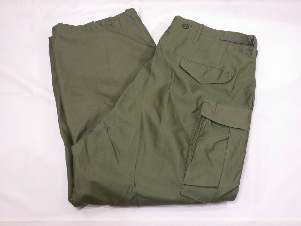 レア 最初期 DEAD STOCK 50s 51年製 ビンテージ US ARMY ミリタリー M-51 フィールド トラウザーズ カーゴ パンツ XL-R 30s 40s M-65 USMC拍卖