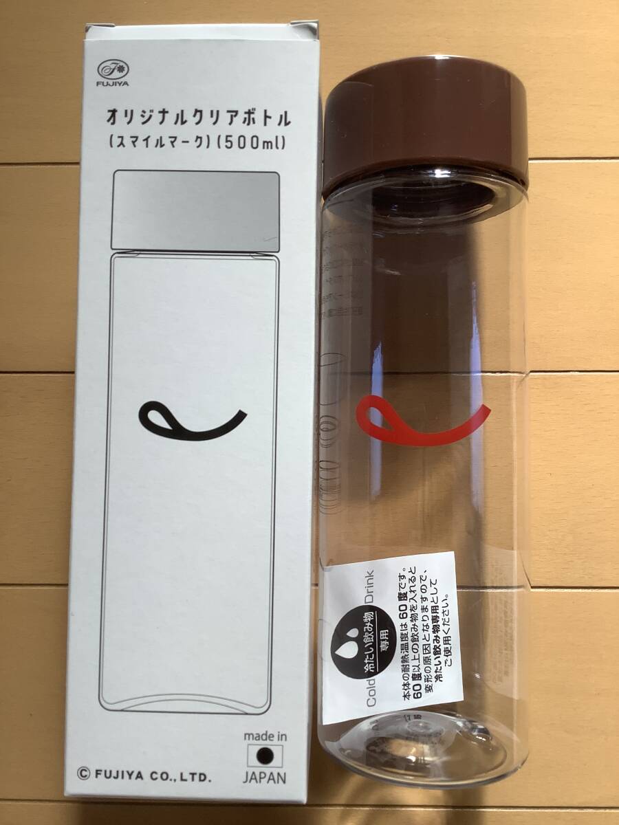 (値下げ)【不二家スマイルマーク】マイボトル 不二家ペコちゃん PECOちゃん プラスティックボトル500ml マイタンブラー拍卖