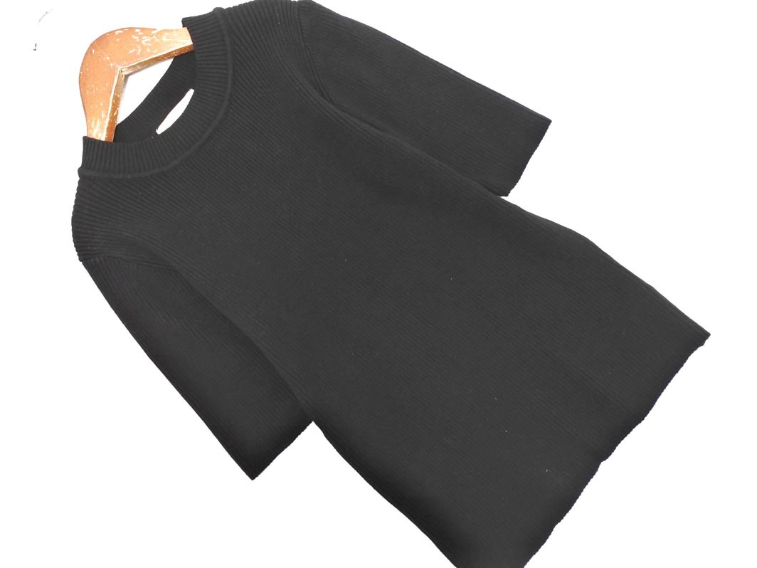 FREE’S MART フリーズマート 五分袖 サマー ニット セーター sizeFR/黒 ■◆ ☆ fga2 レディース拍卖