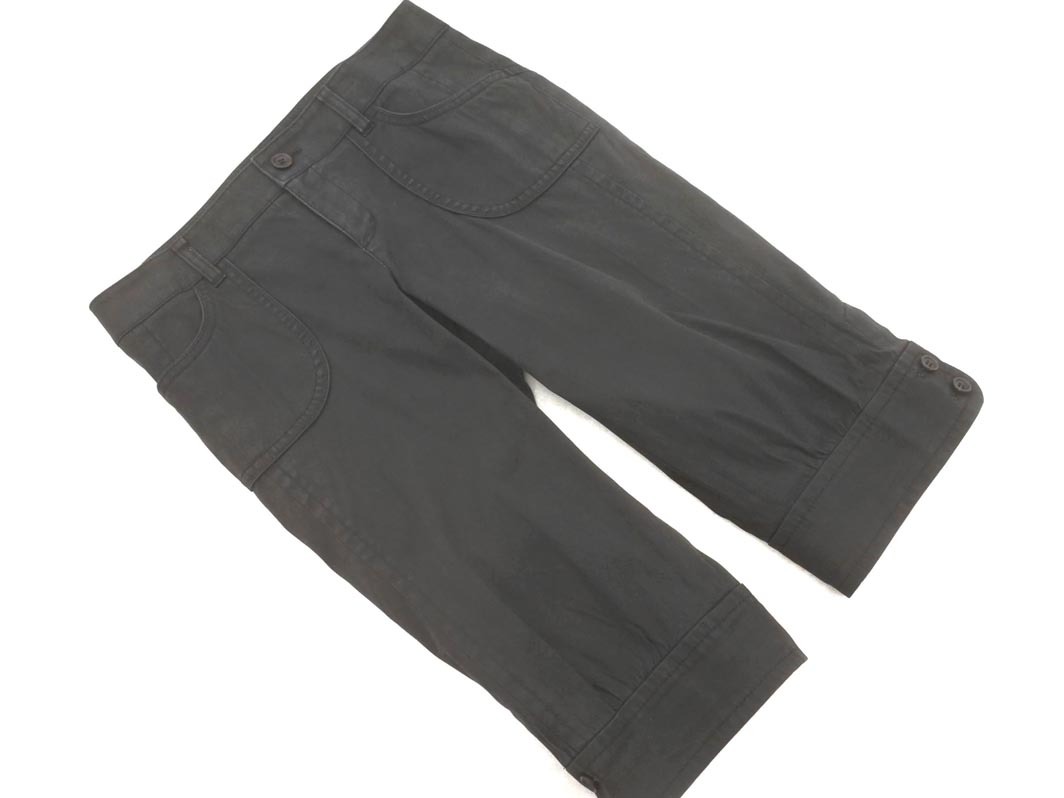 BURBERRY バーバリー ハーフ パンツ size40/黒 ■◆ ☆ fga3 レディース拍卖