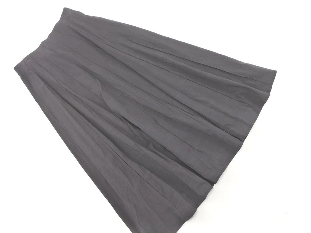 新品 Mila Owen ミラオーウェン ロング スカート size1/チャコール ■◇ ☆ fgb4 レディース拍卖