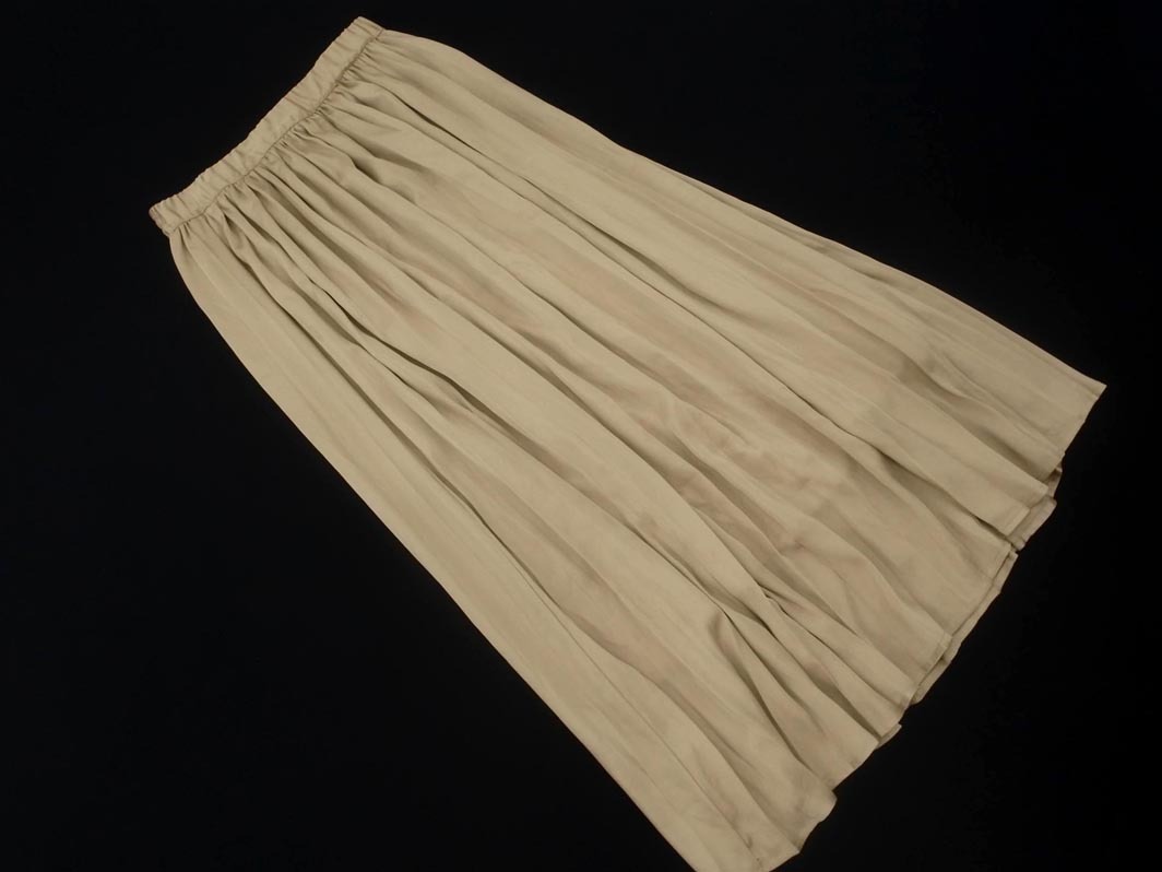 JOURNAL STANDARD relume ジャーナルスタンダードレリューム ロング スカート size36/ライトベージュ ■■ ☆ fgb6 レディース拍卖