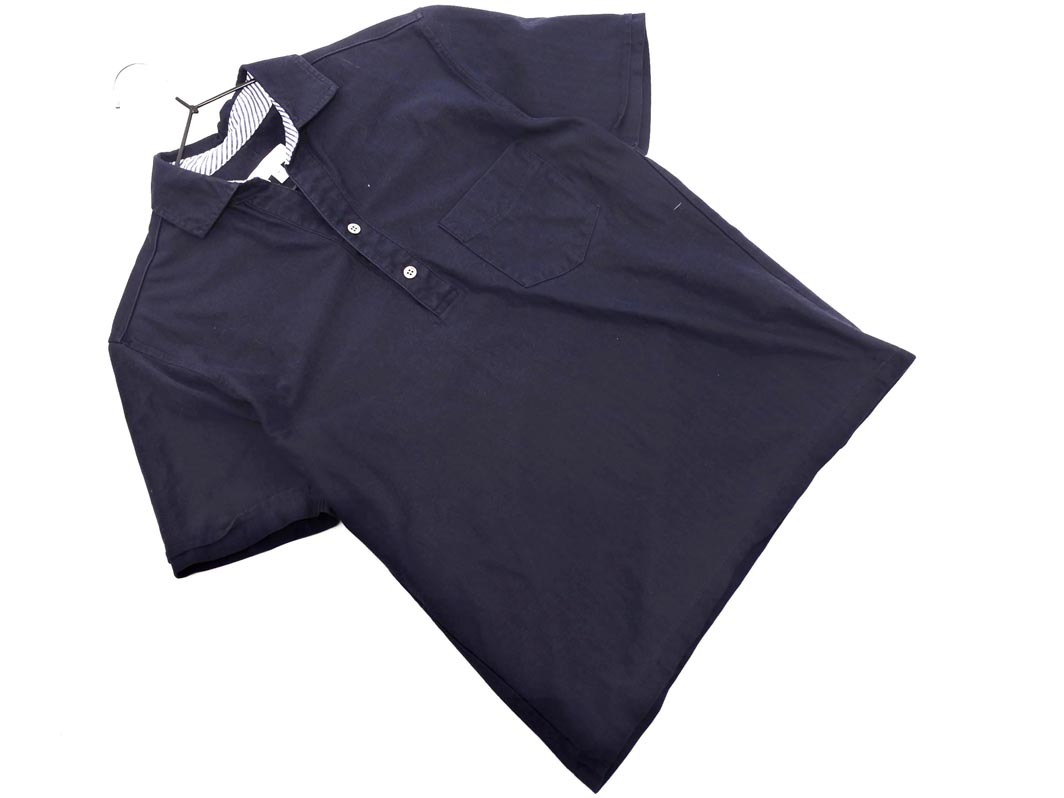 ネコポスOK BEAUTY & YOUTH ビューティ&ユース ユナイテッドアローズ ポケット ポロシャツ sizeS/濃紺 ■◆ ☆ fgc1 メンズ拍卖