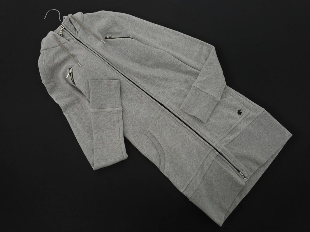 LOVELESS ラブレス ジップアップ チュニック パーカー ワンピース size34/グレー ■◇ ☆ fgc5 レディース拍卖