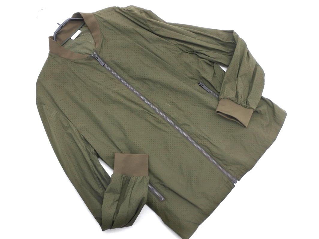 Calvin Klein カルバンクライン メッシュ ブルゾン ジャケット size38/カーキ ■◇ ☆ fgd0 メンズ拍卖