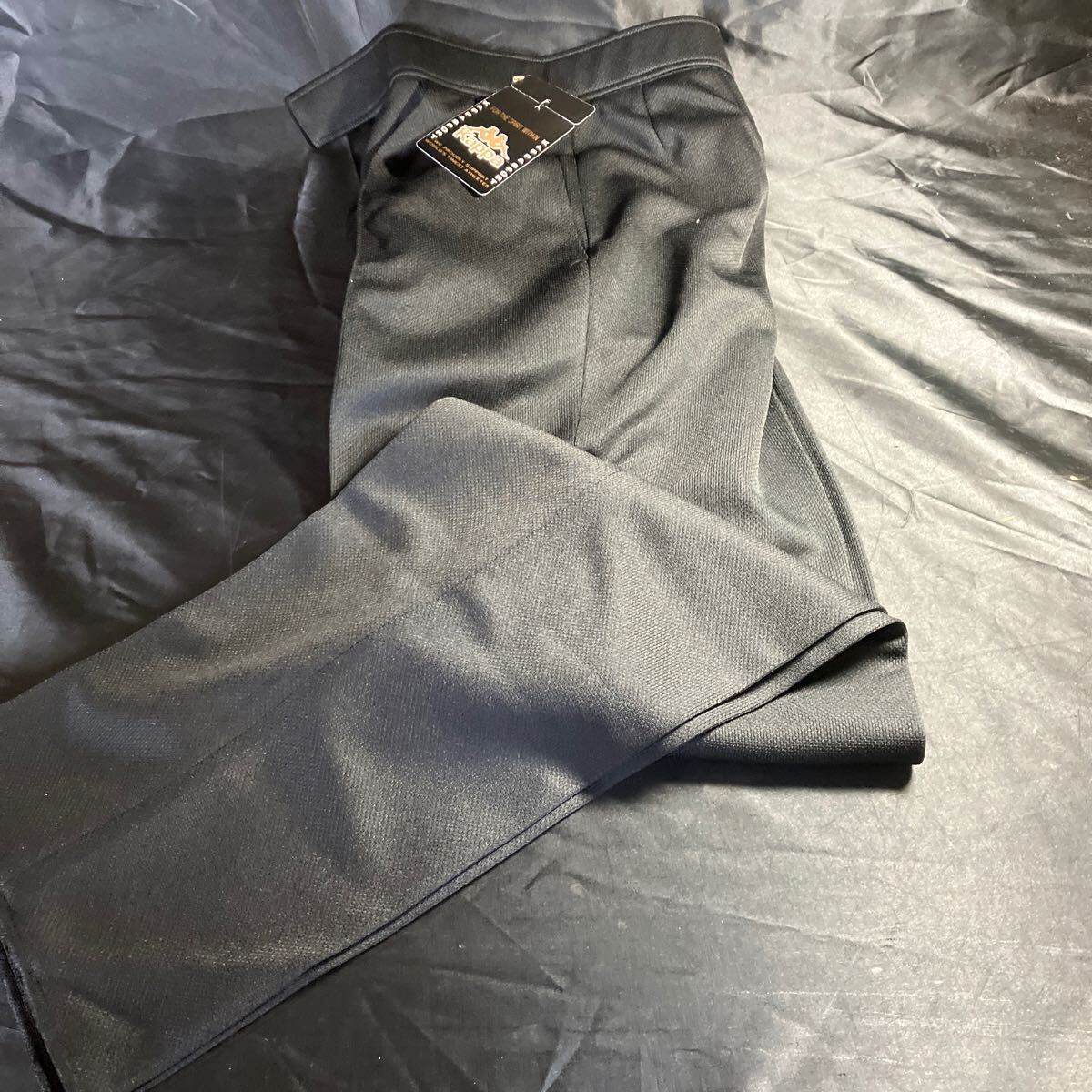 K12 KAPPA KA-0119 ジャージ Mサイズ ブラック 新品未使用品 スポーツ ◎刺繍ロゴ入り拍卖