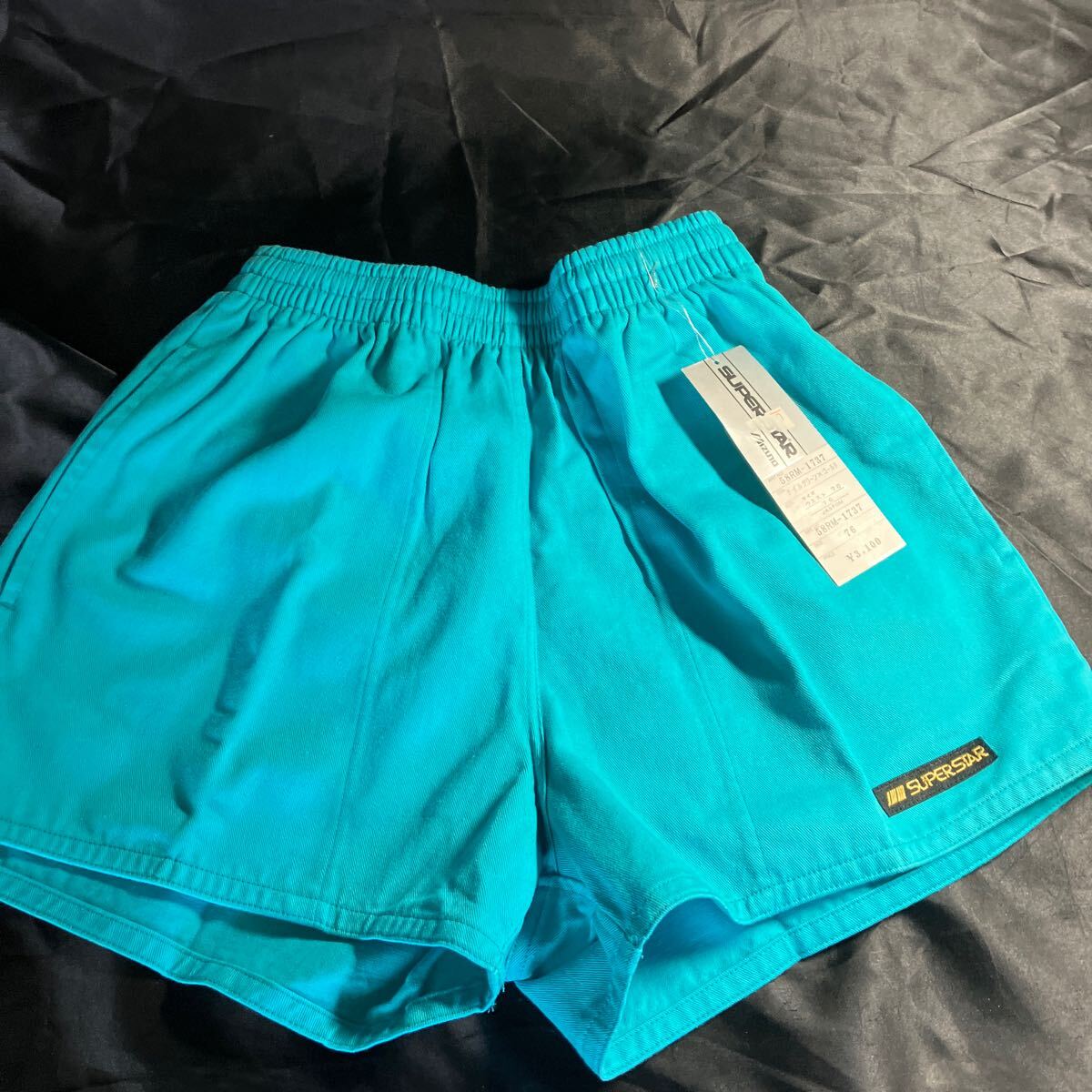 K14 SUPER STAR 58RM-1737 ショートパンツ 76サイズ ナイルグリーン 新品未使用品 スポーツ ランニング ◎刺繍ロゴ入り拍卖