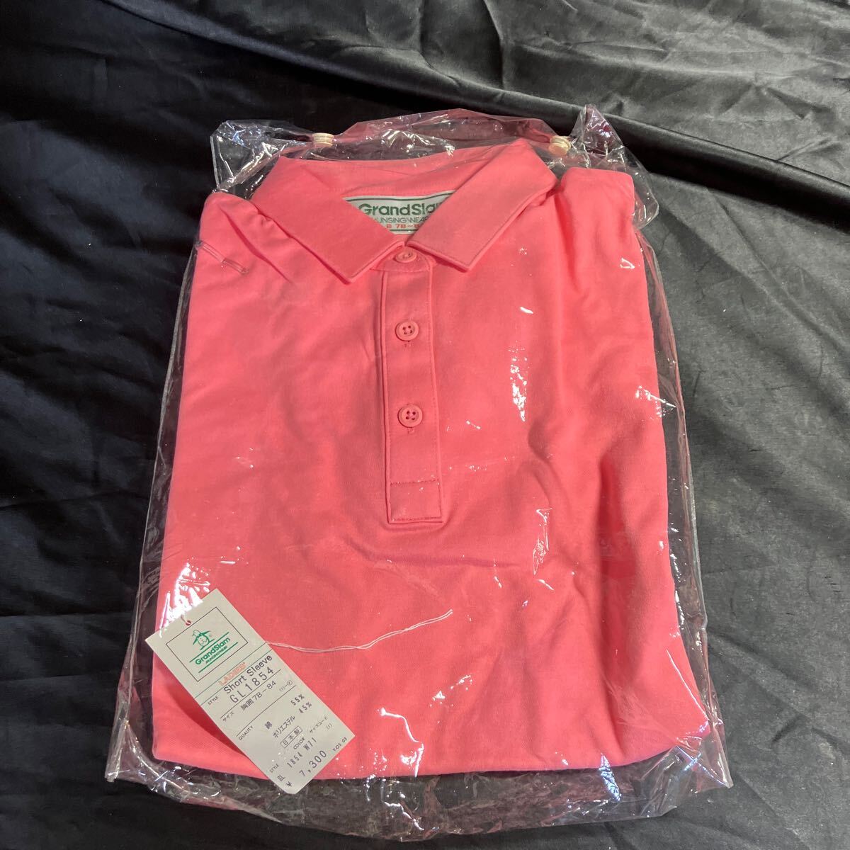 K31 GrandSlam GL1854 まんしんく LACOSTEウェア B78〜84サイズ ピンク 新品未使用品 スポーツ ◎刺繍ロゴ入り拍卖