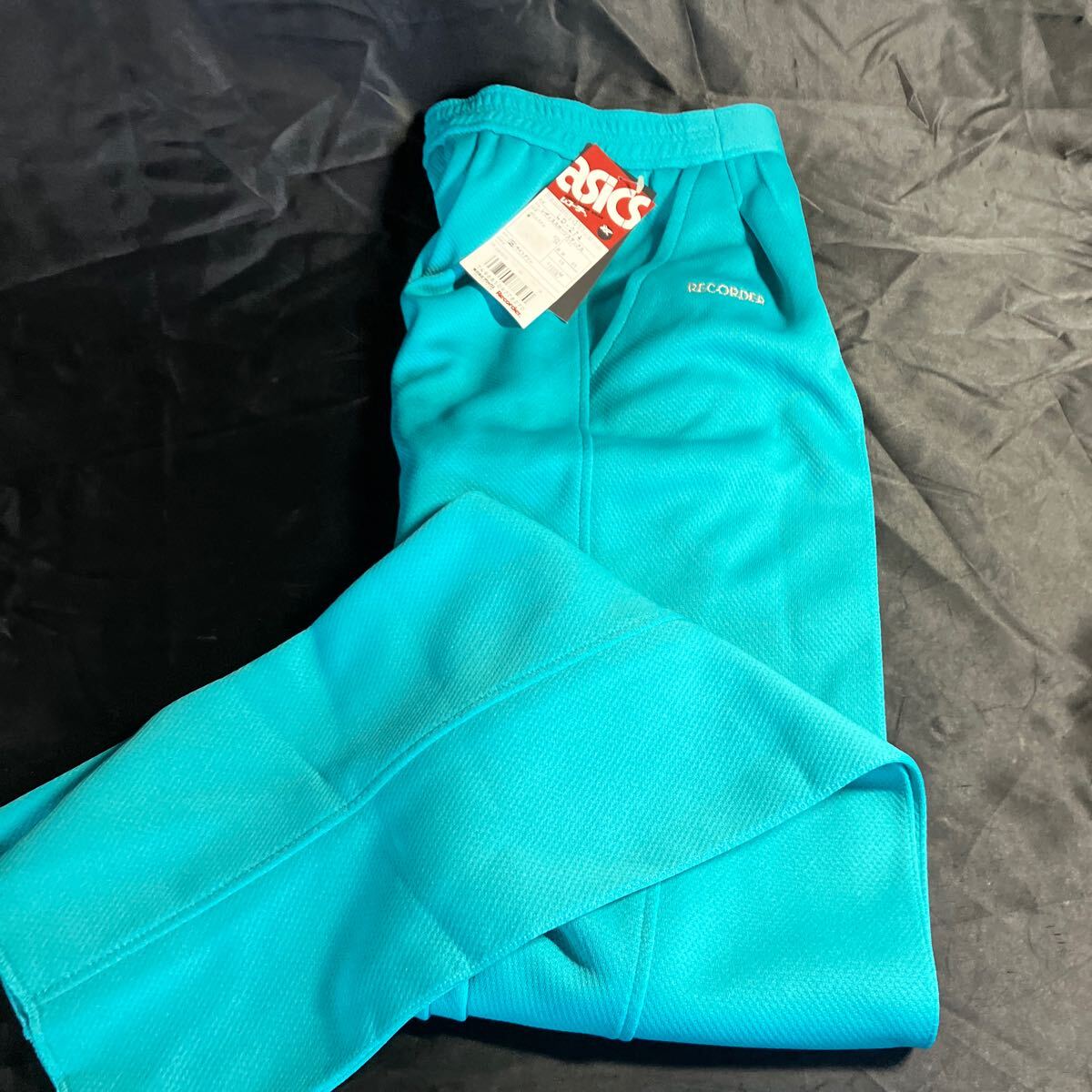 K63 asics LD-274 ジャージ Mサイズ レディース ライトグリーン 新品未使用品 ◎刺繍ロゴ入り拍卖