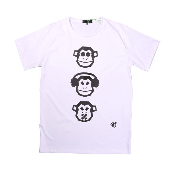oji(オージ) Uネック半袖Tシャツ ホワイト XXL 【S29045】拍卖
