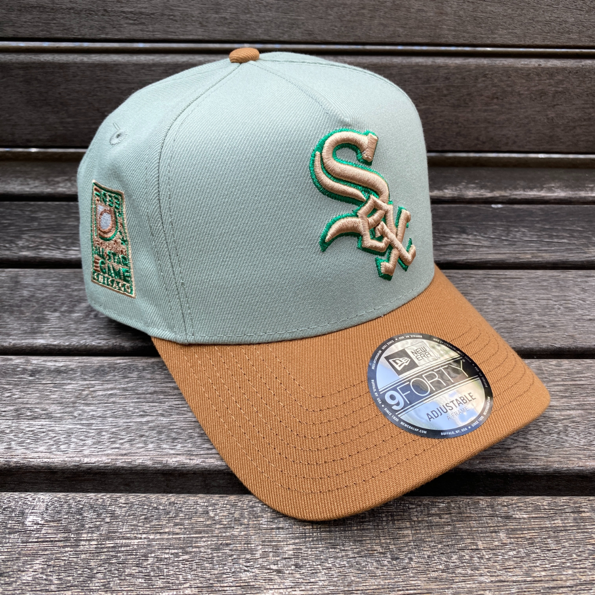 海外限定 Newera ニューエラ 9Forty Aフレーム Whitesox シカゴ ホワイトソックス 1933ASG オールスターゲームキャップ USA正規品(940-216)拍卖