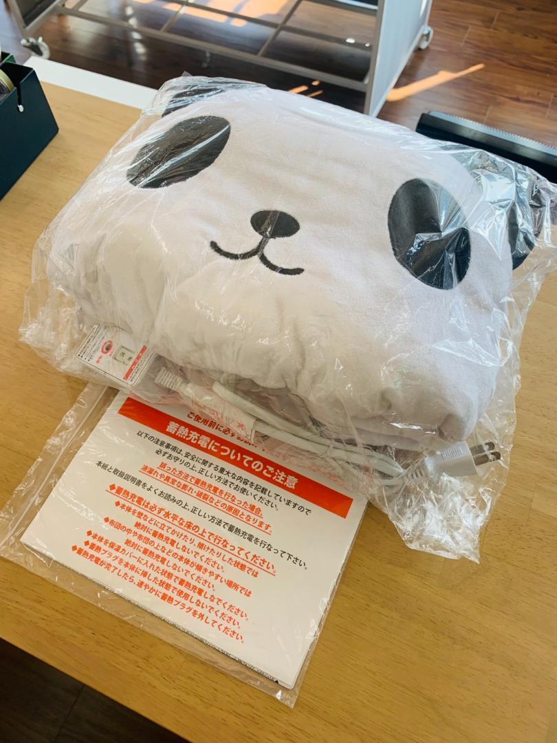 【未使用】蓄熱式コードレス フットウォーマー ぱんだ 健康 冷え性拍卖