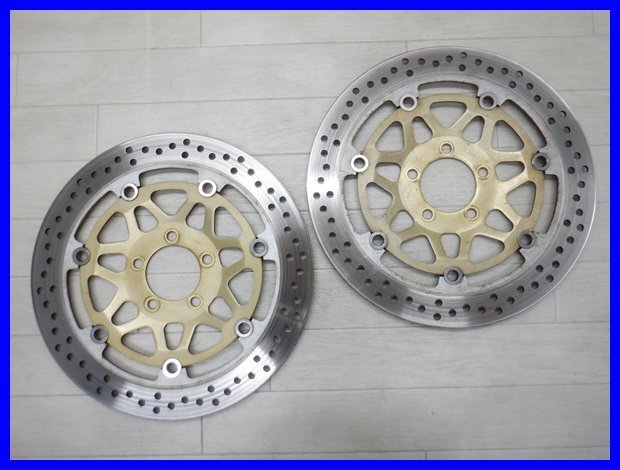 ◇テ626 ZRX1100 ZRT10C フロントディスクローター 80拍卖