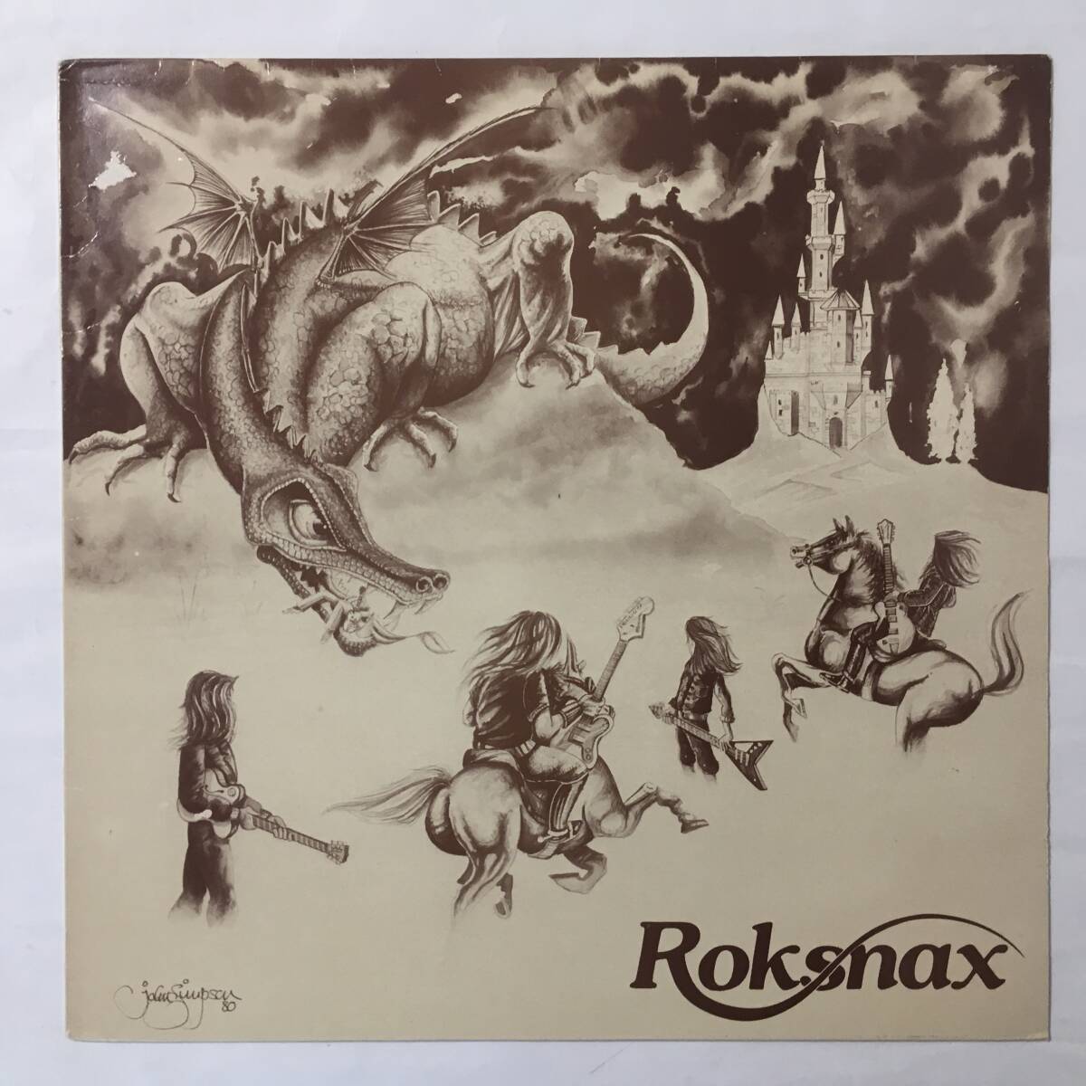 ROKSNAX SARACEN SAMURAI HOLLOW GROUND UK盤 NWOBHM拍卖