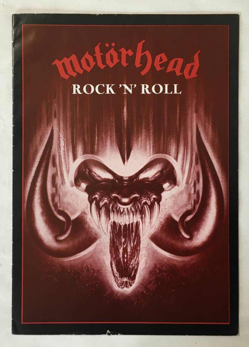 MOTORHEAD ROCK ’N' ROLL プログラム 1987年 全16ページ 拍卖