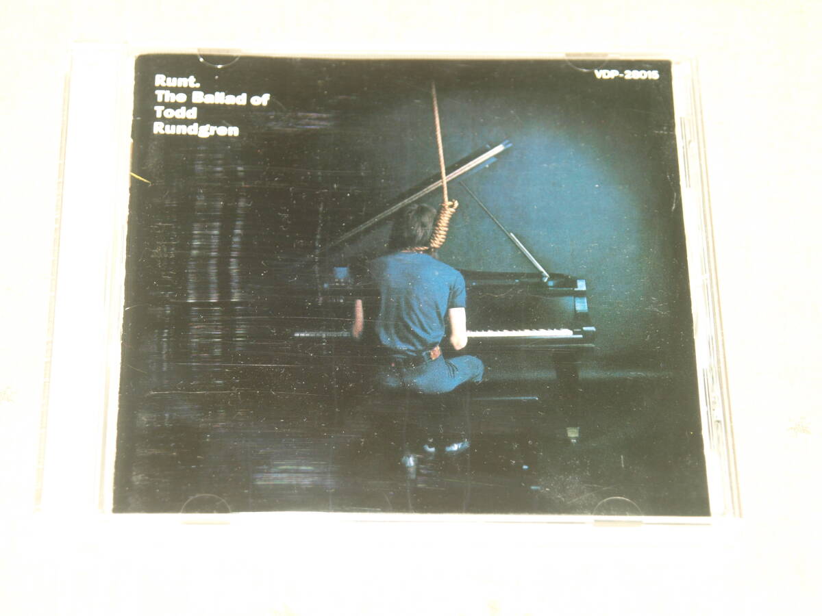 トッド・ラングレン『”RUNT” THE BALLAD OF TODD RUNDGREN』12曲 1988年盤 (VDP-28015)拍卖