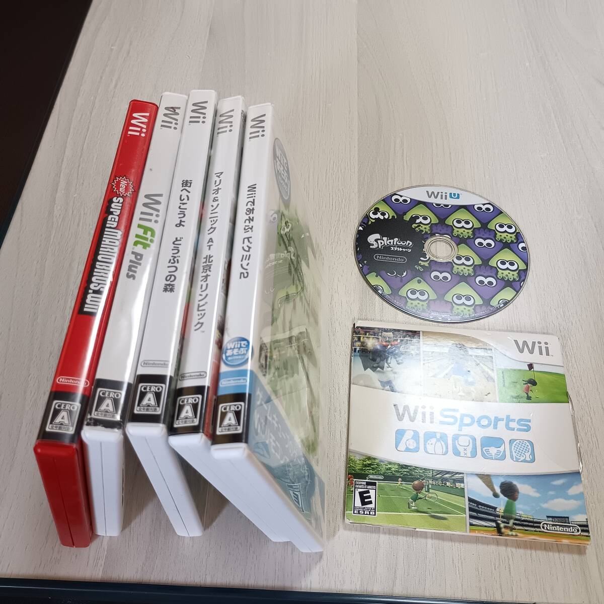 ◯ジャンク 海外版 Wii sports  Wiiスポーツアメリカ版 等7本!   何本でも同梱OK◯拍卖