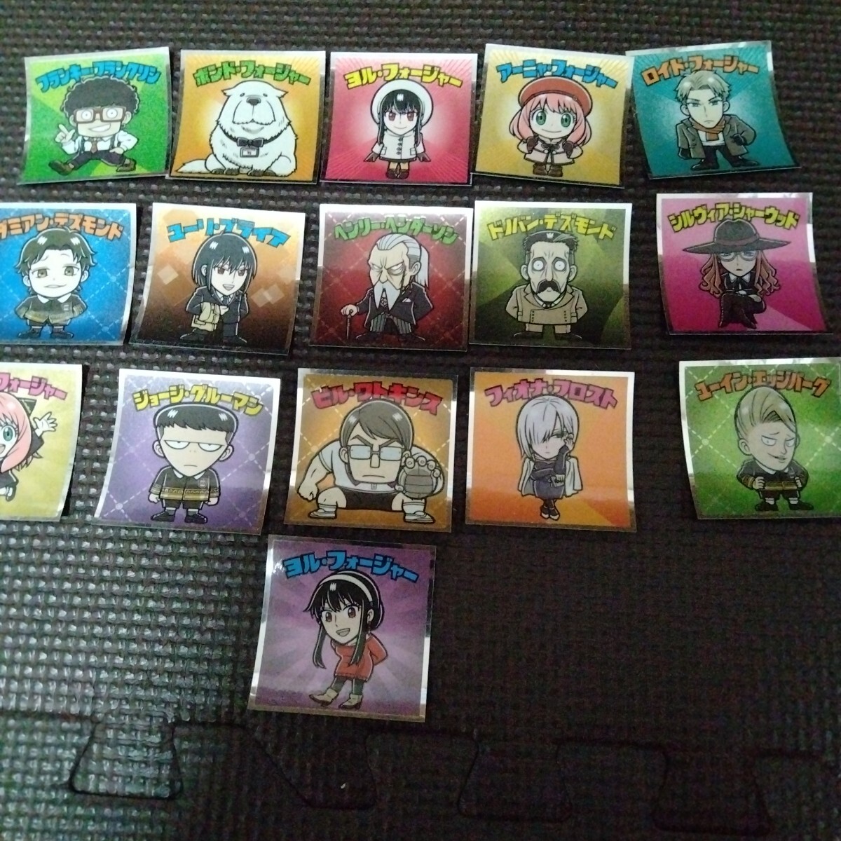 スパイファミリーマン ビックリマン 16枚セット拍卖